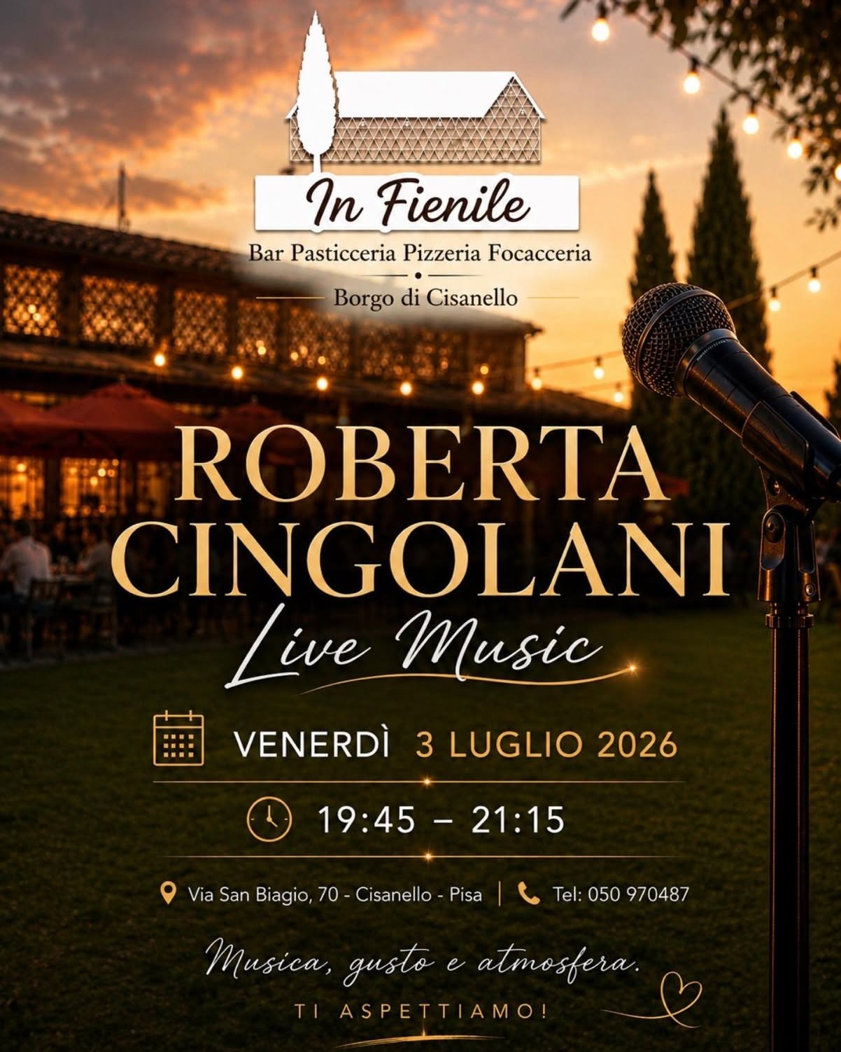 Roberta Cingolani Live Music